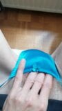 Hand in Tiny Blue Bikini snapshot 5