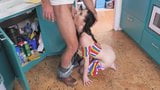 exxxtrasmall - tiny  blows aggressive plumber snapshot 10