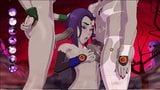 Teen Titans Raven Futa scopa snapshot 2