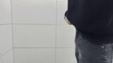 Hidden cam – Public toilet piss, young boy, 18 snapshot 1