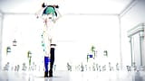 Suisei rabbit hole dance - beta - emerald colore dei capelli edit Smixix snapshot 6