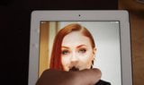 Éjaculation sur Sophie Turner - avril 2015 snapshot 1