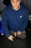 scally boy shoots his load on the floor snapshot 4