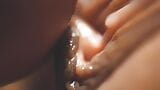 4K.The most detailed macro shooting of pussy fucking and creampie snapshot 10