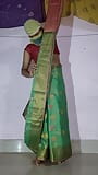 Saree draagt snapshot 14