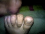 footjob  de mi mujer snapshot 3