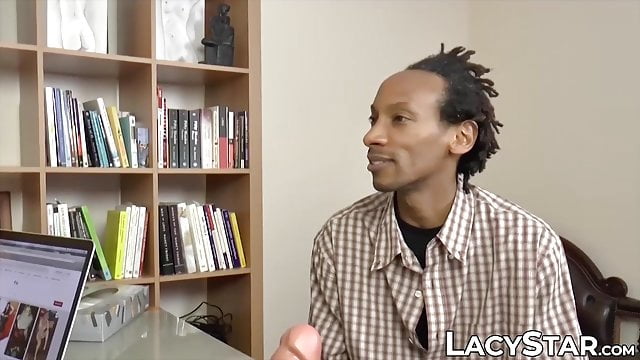 A Mature Medical Professional with Voluptuous Breasts is Impaled Deep by a Robust Dark Skinned Man