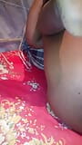 Bangladeszu Młoda dziewczyna zerżnięta w cipkę i tyłek przez Bagun snapshot 7