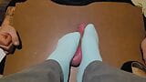 Squishing The Worm for a while in my sock feet snapshot 10