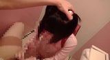 18+ Japanese Girl love to blow me up in the restroom snapshot 20