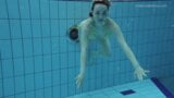 Big tits shaved babe Lada Poleshuk underwater snapshot 6