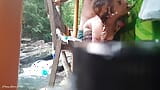 Pinay Horny Couple Sex in the cottage of Public Waterfalls snapshot 14