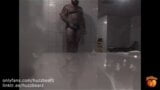 Bear getting caught cruising in the public gym showers snapshot 1