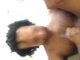 Hung White Top Ass to Mouth Black Dred snapshot 8