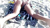 The milf didn't expect a dick in the anus right on the beach! snapshot 20