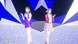 Mmd taeyeon - invu aerith, tifa lockhart, danza calda kpop, fantasia finale, hentai senza censure snapshot 3