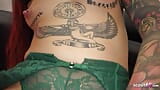 German scout - la studentessa del college tatuata jess mori tatuata viene rimorchiata per un casting e scopata snapshot 13