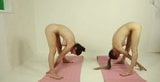 Naked yoga instructor snapshot 4