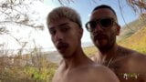 2 latino atârnați futându-se pe plaja publică - Letthemwatch snapshot 9