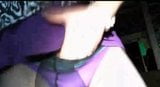 Sissy Shea Mae rubs her clit in purple panties snapshot 6