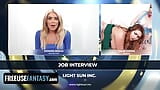 Grande puta peituda Chloe Cooper é fodida por colegas de quarto pervertido durante entrevista de emprego - freeuse fantasy snapshot 15