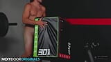 Un jock enriat railed în sala de sport de Muscly Rival snapshot 17