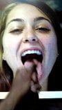 Riley Reid - cum tribute(face &amp; tongue) snapshot 1