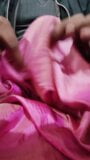 Dickhead rub with pink shaded satin silky salwar of neighbour bhabhi (39) snapshot 9