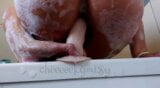 Cheeeeekymissy - Rand der Badewanne, Dildoreiten snapshot 6