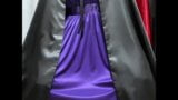 with purple dress and satin cloak(layers) Part.2 snapshot 1