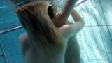 Zuzanna and Lucie kissing underwater snapshot 5