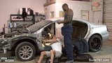 White gay mechanic gets black fucked at work snapshot 2