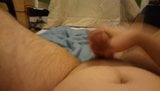 Young chubby guy on bed snapshot 12