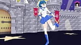 Sailor Mercury Sexy Dance (3D HENTAI) snapshot 2