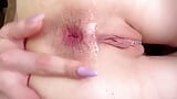 Anal Fingering Close up snapshot 2