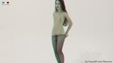 Une adolescente pose dans le studio - porno 3D dans les coulisses snapshot 16