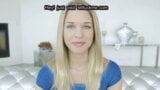 Perfeita loira Lacey Johnson esguicha em pau preto facial e snapshot 1