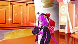 Honkai III KKVMD Griseo is cute Melancholic - Purple Hair Color Edit Smixix snapshot 1