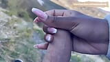 A walk in the nature turns into a hot handjob, almost got caught snapshot 2