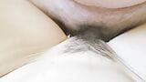 Quick fuck and cum all over Anita Coxhard and her hairy pussy by her husband Mike Coxhard snapshot 7