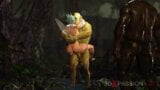 Một sexy trẻ cổ tích được fucked cứng qua Lớn orcs ngoài trời snapshot 10