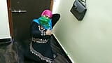 Hijab girl hard job by hindu snapshot 1