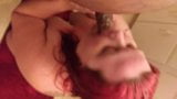 bbw sucking bbc in bathroom again snapshot 10