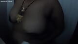 Tamil aunty bathing video. big boobs dancing while she soaping her body snapshot 16