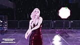 MMD Solar - Crachez-le Ahri Evelyn Seraphine sexy kpop dance 4k snapshot 4