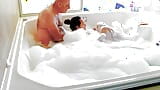 Hot Foamy Jacuzzi Sex with Garabas and Olpr snapshot 5