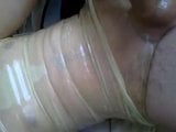 Cumming in my transparent latex clothes snapshot 1