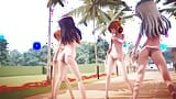 MMD R-18, anime, filles qui dansent, clip sexy 428 snapshot 5