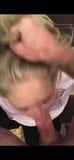 beautiful Polish blonde amateur facefucked for a good facial snapshot 6