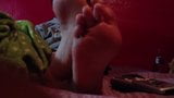 nice feet on bed snapshot 2